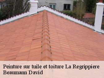 Peinture sur tuile 44330