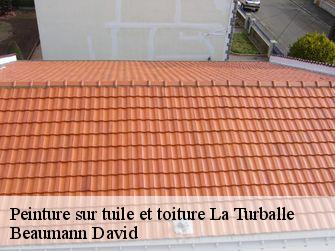 Peinture sur tuile