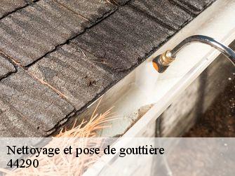 Nettoyage et pose de gouttière 44290