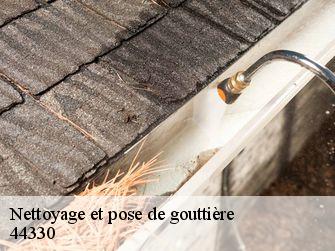 Nettoyage et pose de gouttière 44330