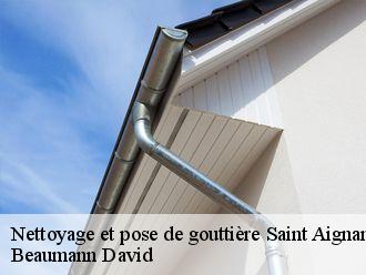 Nettoyage et pose de gouttière  saint-aignan-grandlieu-44860 Beaumann David