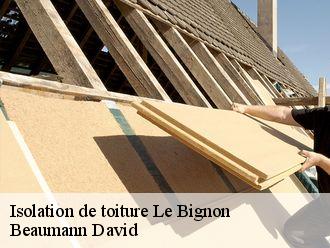 Isolation de toiture  le-bignon-44140 Beaumann David